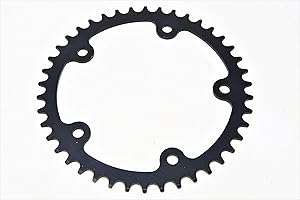 HARD TO FIND BIKE PARTS 1/2 x 1/8” 42 TEETH 5 BOLT ALLOY BIKE CHAINRING 130mm BCD SUITABLE FOR BMX,FIXIE CYCLE VERY WHILE STOCKS