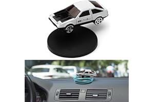 APOMOONS Modelo de coche AE86 Drift Spin Car Ornament Aleación Pequeños Juguetes Coche salpicadero Decoraciones Interior, Mini Coche de Juguete Turn and Follow Drift Coche para Niños Modelo Coche para los