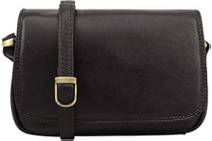 Lloyd Baker AMRITSAR Genuine Leather Crossbody Bag, Soft Shoulder Handbag with Adjustable Strap, Compact Small Size with Multiple Compartments