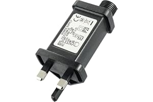 SIGANDG 31V 9W Transformer Plug IP20 Power Supply Adapter with 8 Lighting Modes, Timer and Memory Function for Christmas Tree Lights, Icicle Lights, Fairy Lights, Colourful Lights, Flashing Lights