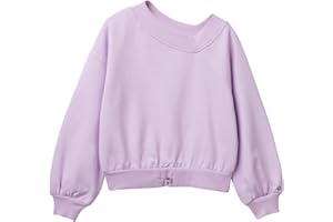 United Colors of Benetton Felpa con Cappuccio Bambine e Ragazze