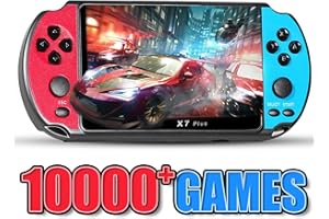 Mldnld Retro Handheld Game Console 5.5'' Large HD Screen with Preload 15000 Classic Retro Video Games Console, Classic Arcade Retro Game, Game Stick Arcade