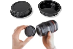 Lens-Aid Pokrywa obiektywu (tylna) tylna pokrywa pasująca do obiektywu Pentax K z bagnetem K Mount