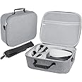 TMG Eva Hard Carrying Case for Ps Vr2, Vr Gaming Headset and Controllers Travel Storage Bag & Shoulder Strap (Grey)