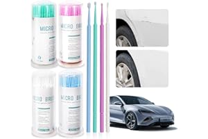halercay 100 tamponi per vernice carrozzeria, tamponi professionali per ritocchi auto,4 misure miste, molto sottile, sottile, medio, grande, adatti per piccoli ritocchi e riparazioni