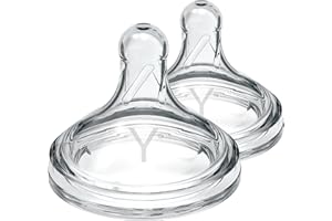 Dr. Brown's DRB-ACC05 Options+ Babyflaschen Sauger - Level Y (2er Pack), transparent, 200 g, DRBPLUS-WNY201