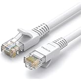 Pars Power 25 Metre Cat6 Ethernet Kablosu RJ45 Y&uuml;ksek Hızlı Internet Beyaz Kablo 1000MBPS Gigabit RJ45 Kablo Modem Router Pc 
