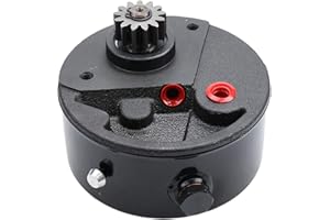 DVPARTS 773126M92 Power Steering Pump Compatible with Massey Ferguson 135 150 230 235 245 250 20 20C 35 50