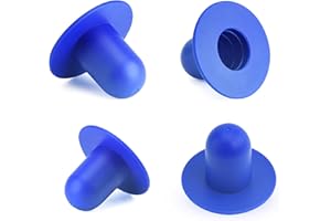 SANROLAX 4 Stück Pool Stopfen Swimmingpool Ersatzstopfen Schwimmbad Dichtstopfen Pool Siebstopfen Blau Schwimmbad Loch Stopfen Kompatibel Mit Intex Geeignet Für Oberirdische Pools