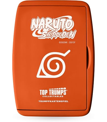 Naruto Shippuden TCG Starter Deck – Nahender Wind, 50 Karten Inkl. Matte & Anleitung