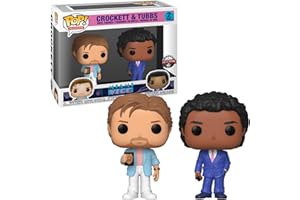 Funko POP! TV: Miami Vice - 2 Packung Crockett & Ricardo Tubbs, - Vinyl-Sammelfigur - Geschenkidee - Offizielle Handelswaren - Spielzeug Für Kinder Und Erwachsene - TV Fans - Modellfigur Für Sammler