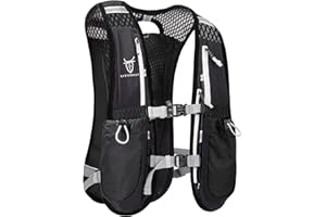 UTOBEST Sac à Dos léger pour Course à Pied, Sac d'hydratation Fonctionnel 5,5 L…