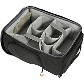 TARION Unisex Shellcore_ Camera Case (Pack of 1), Black/White, Camera Case