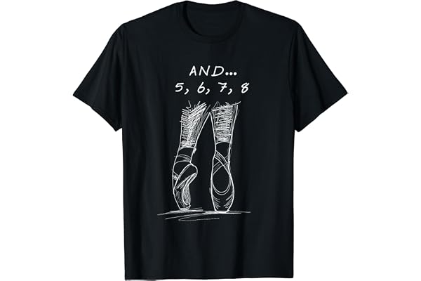 Ballet Ballerine L'art De La Danse Idée De Cadeau Danseur T-Shirt