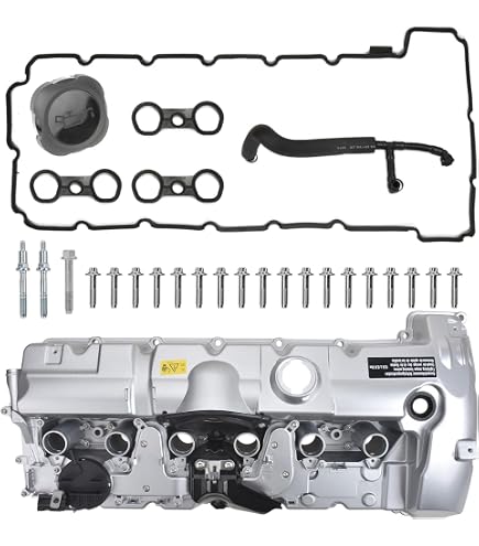 CCIYU Engine Valve Cover For BMW 228i 328i X1 528i XDrive 2014-2016 2.0L - Silver Direct Fit