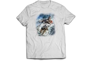 SMARTYPANTS Ghost Recon Breakpoint T-Shirt- Unisex Gaming Division Gift Rainbow Twin Needle Collar 100% Combed Ringspun Cotton High Stitch Density Extreme Comfort