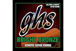 GHS STRINGS GHS BB10U 10-46 ultralekki jasny brąz zestaw strun do gitary akustycznej
