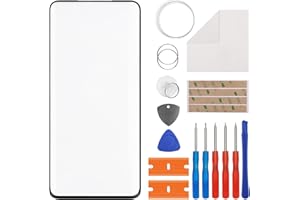 Duotipa Frontglas Display Glas Reparatur Kompatibel mit OnePlus 7 Pro 1+7 pro 6.67 Zoll + Werkzeugen(Kein Display und Touch Digitizer)