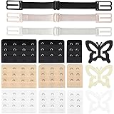 15 Pezzi Clip per Cinghia del Spalline Reggiseno per Schiena Estensione Reggiseno Supporto Accessori Prolunga Reggiseno Antis