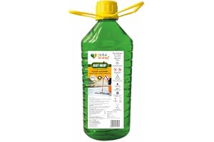 Herbal Strategi Just Mop Herbal Floor Cleaner Liquid, Natural Disinfectant & Insect Repellent, 2L