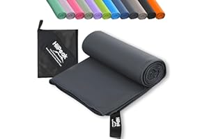 ‎HIIPEAK HiiPeak Mikrofaser Handtuch Kompakt und Leicht Microfaser Handtücher Fitness Schnelltrocknend microfaser Badetuch Saugfähiges Sporthandtuch Fitnessstudio Schwimm und Gym Handtuch