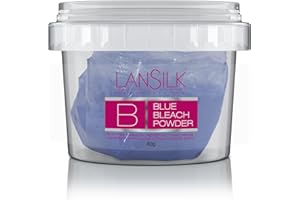 LANSILK PROFESSIONAL BLUE BLEACH POWDER 80g