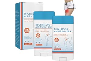 Nadiaen 2PCS Anti Chafe Balm,Anti-Chafe Stick,Anti Chafing Cream Chafing Cream Chub Rub Stick Thigh Friction and Skin Protection Rescue Cream Anti Chafe Waterproof Slip-On Anti-Chafing Stick