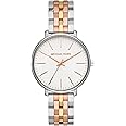 Michael Kors MK4595 - Pyper Three-Hand Stainless Steel Watch, Two-Tone Gold/Silver, One Size, MK4595 - Pyper Three-Hand Stainless Steel Watch