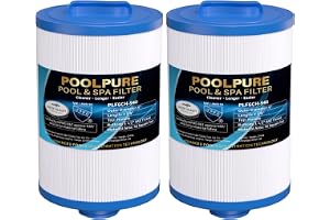 Spa-filter för badtunna, ersättning för Unicel 6CH-940, Pleatco PWW50P3, PWW50-P3, Filbur FC-0359, Waterway Plastics 817-0050, 25252, 378902, 03FIL1400, 2-pack av POOLPURE