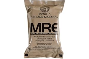 US MRE Kit de Supervivencia, ración de Alimentos de Emergencia, Militar, ejército EE.UU, MRE, NATO, 1-24 - 12# Elbow Macaroni in Tomato Sauce