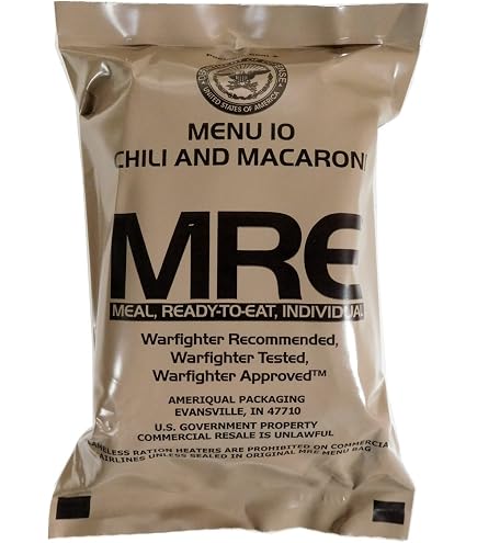 Ration Militaire Suédoise MRE - Menu 35 - Repas Prêt-à-manger Pour 24h - Neuf