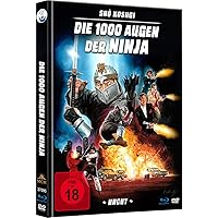 Die 1000 Augen der Ninja - Uncut Limited Mediabook (HD neu abgetastet) (+ DVD) [Blu-ray]