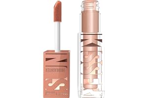 MAYBELLINE NEW YORK Maybelline New-York - Highlighter Liquide 3-En-1 - Effet Bonne Mine & Glow Immédiat - Maquillage Glowy - SUNKISSER - Teinte : Kiss Of Shimmer - 4,7 ml