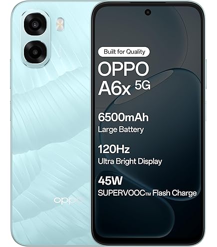 Oppo A5 5G (Mist White, 6GB RAM, 128GB Storage)