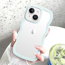 COVERLY for iPhone 16 Pro Max Case Transparent Curly Wave TPU ...