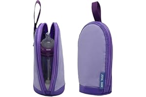 JOFOL BABE Bolsa para biberones, Bolsa enfriadora de Leche Materna, Viaje, Bolsa enfriadora para biberones, Bolsa para Botellas, Bolsa enfriadora de Leche Materna (Morado, Norma)