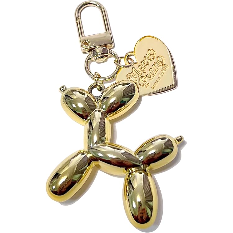 2 Stück Schlüsselanhänger Damen – Gold & Silber, Mit Gelee-Hund Design, Für Tasche Oder Schlüssel