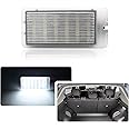 njssjd 1X LED Trunk Lamp Luggage Compartment Light For R.enault Clio III IV V, R.enault Twingo II III, R.enault Scenic/Grand Scenic II III White Boot Lamp