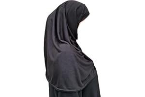 Yaqeen 2 Piece Lycra Hijab Sport Scarf islamic Headscarf + Bonnet Tube Instant Muslimah Wrap Scarves Full Cover Head