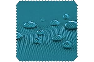 novely® OXFORD BIG 600D - Wasserfester Outdoorstoff - Robuster Polsterstoff - Wasserdichter Möbelstoff - Waterproof Meterware 1 lfm 38 Petrol