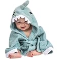 Arcturus Poncho Da Surf In Cotone Vellutato Con Cappuccio - Asciugamano 2 In 1 Per Bambini (Blackies) - Cambio In Spiaggia