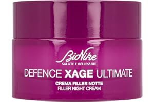 Bionike Defence Xage Ultimate - Lifting Viso Rimodellante Anti Age, Rimodella e Contrasta Rilassamento Cutaneo e Rughe Profonde, Dona Elasticità e Tonicità, 50 ml