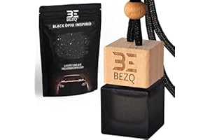 Black Opium Car Air Freshener for Woman | Vent Clip | Opium Inspired Car Fragrances | Strong Perfume - Car Freshener | Car Odour Eliminator | Black O Air Freshener Car | Car Scent by BEZQ