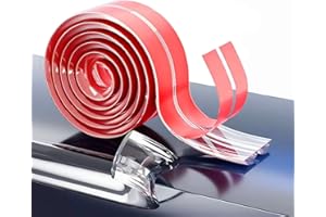 KITHIOM Edge Protector Strip - Silicone Corner Protectors for Kids, Baby Proofing Safety Edge Corner Guards, Table Corner Protectors for Baby Safety Edge Protectors for Furniture Table Cabinets Clear(2CMx5M)