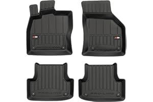 M MOTOS Tapis de sol caoutchouc pour Audi A3 8V 2013-2020 Améliorez Votre Confort de Voyage avec Le tapis noir antidérapant Auto 3D- tapis voiture Tous Temps pour Voiture, Protection Contre les saliss