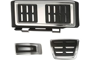 Audi 8V1064205A zestaw nakładek na pedały do A3 (AB3)/TT3 z kierownicą po lewej stronie, automatyczna skrzynia biegów z podnóżkiem