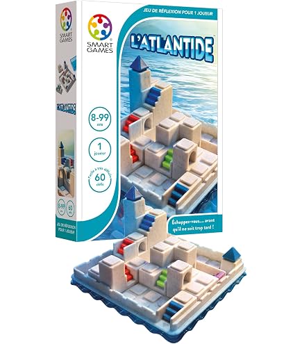 SmartGames Pagodes - Gioco Da Tavolo Rompicapo Per Bambini E Adulti, 80 Sfide, Edizione Drago