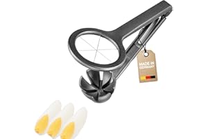 Westmark Divisore per Uova Columbus Black Edition, Tagliauova per spazi uniformi, Fili in acciaio inossidabile extra affilati, Antracite