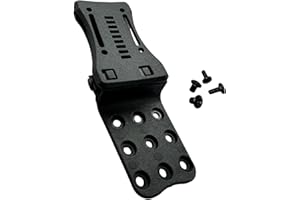 SK Wild Ones® Kydex Clip - Kydex Gürtelclip Messer - Erweiterter Tek-Lok-Clip - Messer Scheide Gürtel - Messer Holster Gürtel, Schwarz, Zusätzliche Tasche - Messerholster Für Gürtel - Gürtel Clip