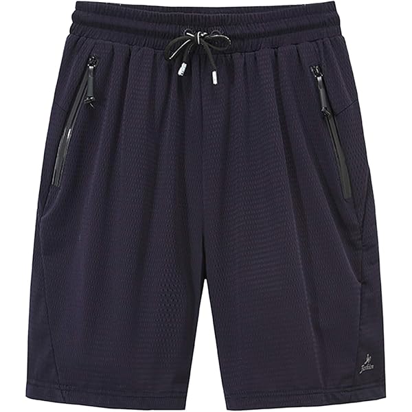 Bermuda Homme Grandes Tailles L-8XL - Jogging Court En Coton/Polyester - Ceinture Élastiquée